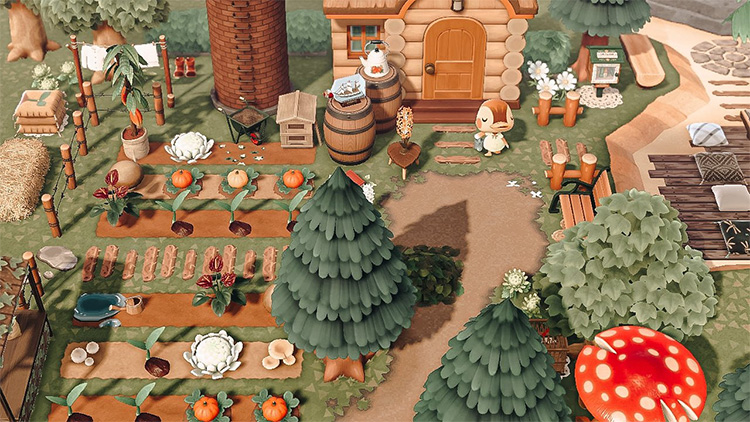 Animal Crossing  New Horizons Yard Ideas  For Your House   Villager Houses    FandomSpot - 58