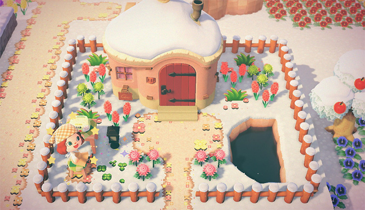 Animal Crossing  New Horizons Yard Ideas  For Your House   Villager Houses    FandomSpot - 90