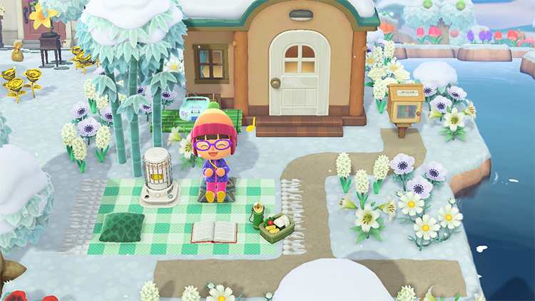 Animal Crossing  New Horizons Yard Ideas  For Your House   Villager Houses    FandomSpot - 61