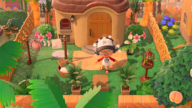 Animal Crossing  New Horizons Yard Ideas  For Your House   Villager Houses    FandomSpot - 52