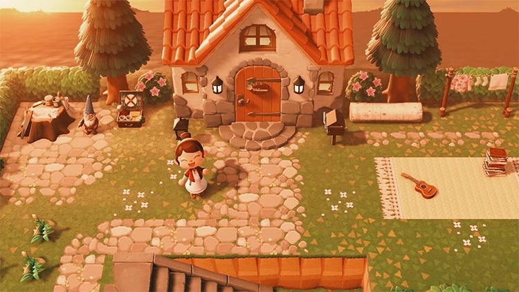 Animal Crossing  New Horizons Yard Ideas  For Your House   Villager Houses    FandomSpot - 90