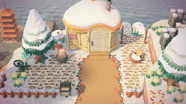 Animal Crossing  New Horizons Yard Ideas  For Your House   Villager Houses    FandomSpot - 49