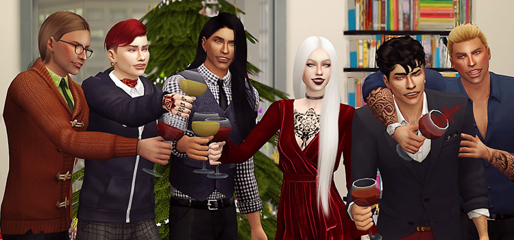 Sims 4 New Year S Eve Party Cc Mods Poses All Free Fandomspot