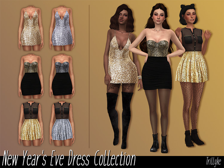 Sims 4 New Year s Eve Party CC  Mods   Poses  All Free    FandomSpot - 44