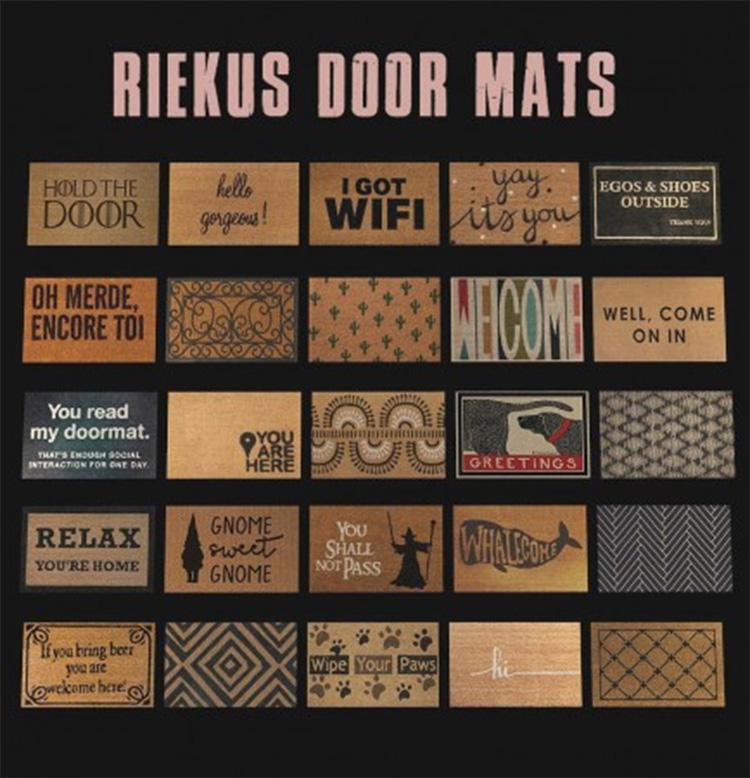 Reiku Doormats CC - Sims 4 Custom