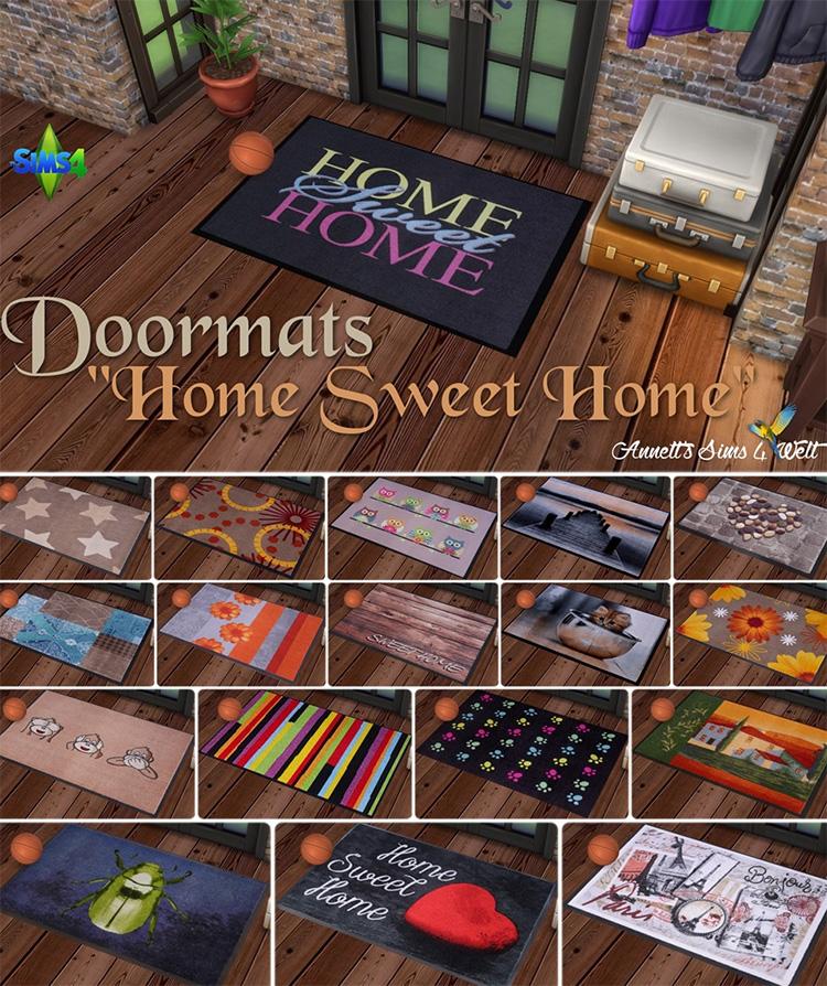 Sims 4 Welcome Mat   Welcome Sign CC  All Free To Download    FandomSpot - 93