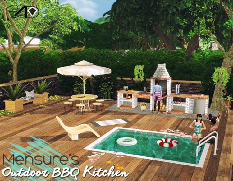 Mensure BBQ Outdoor CC Set - TS4