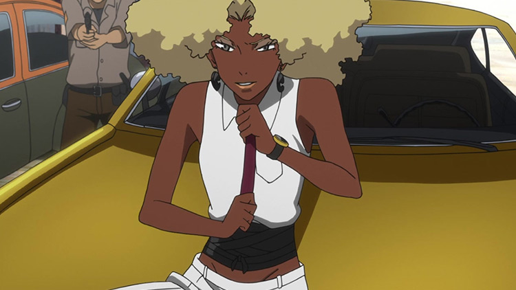 Atsuko Jackson from Michiko to Hatchin anime