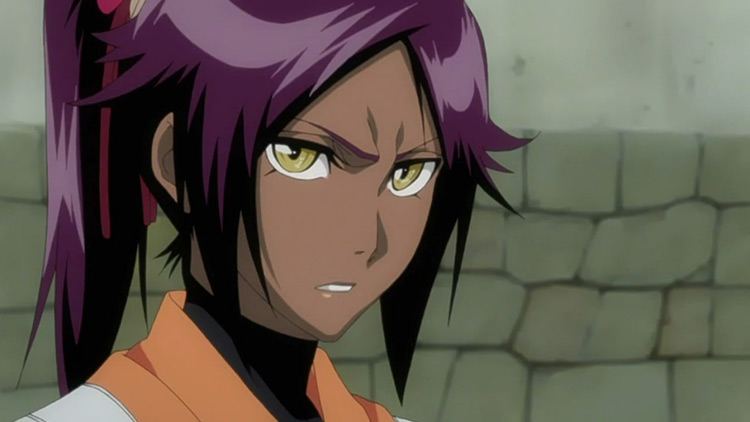 Yoruichi in Bleach anime