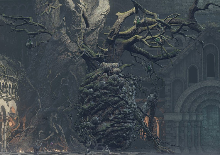 Curse-Rotted Greatwood in DS3