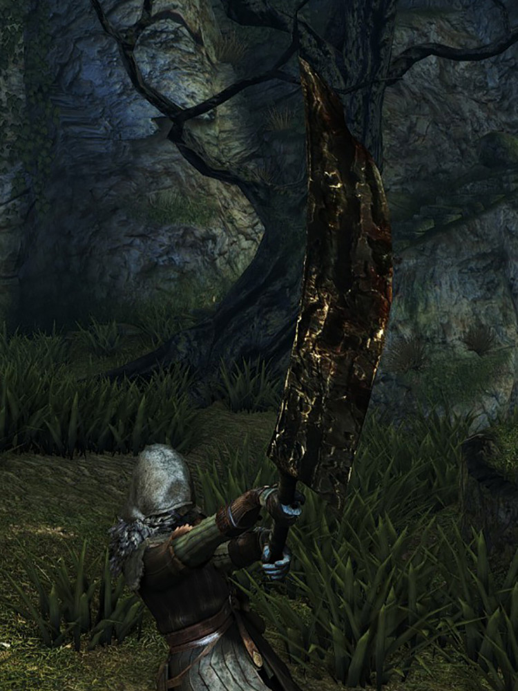 Man-Serpent Greatsword in DS1