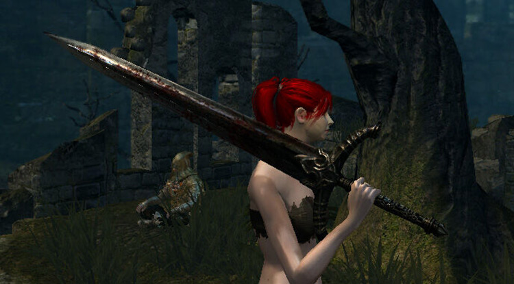 Black Knight Sword Dark Souls 1