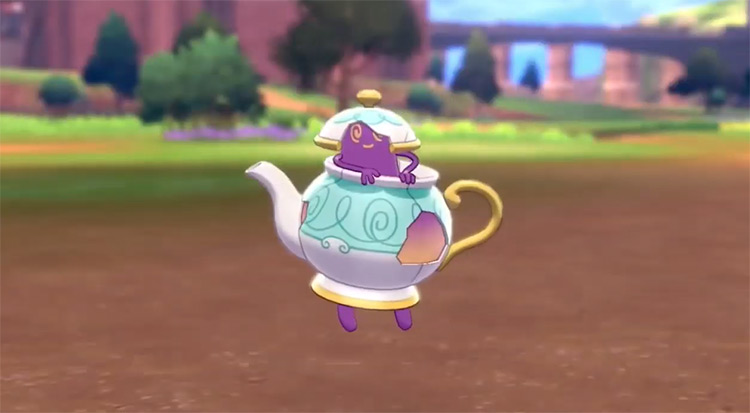 Polteageist Pokemon anime screenshot