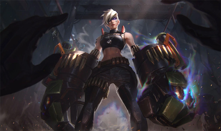 PsyOps Vi Skin Splash Image from League of Legends