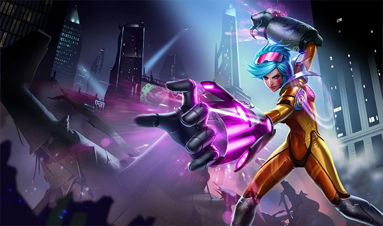 Neon Strike Vi Skin Splash Image from League of Legends