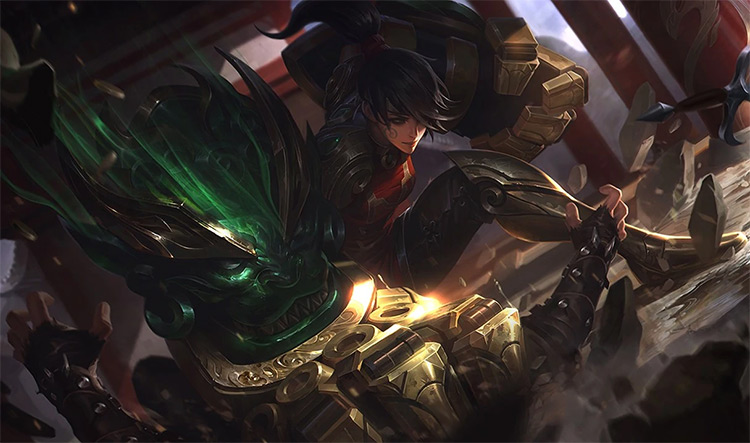 Warring Kingdoms Vi Skin Splash Image from League of Legends