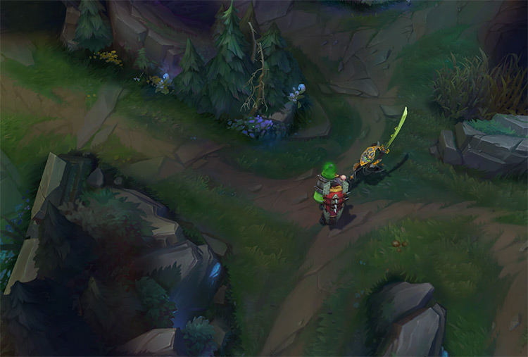 Master Yi LoL gameplay screenshot