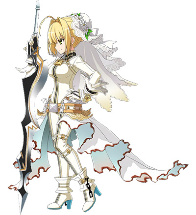 Nero Bride (Saber) Fate/Grand Order sprite