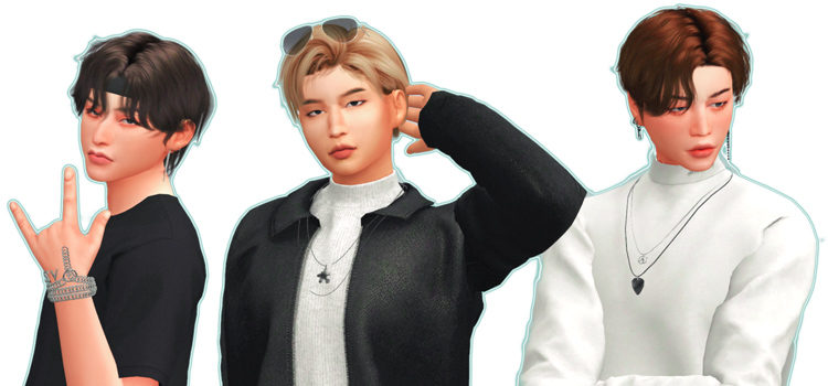 Sims 4 BTS CC: Hair, Clothes, Merch & More