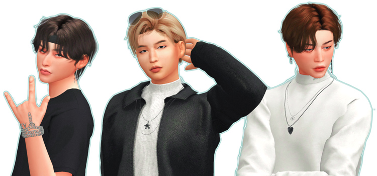 bts hairstyles sims 4 cc