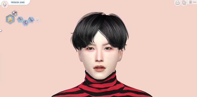 bts sims 4 cc hair