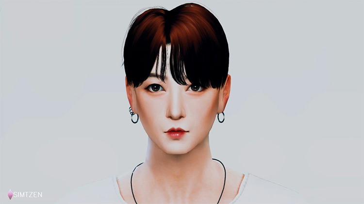 Jungkook CAS (BTS) Sims 4 CC