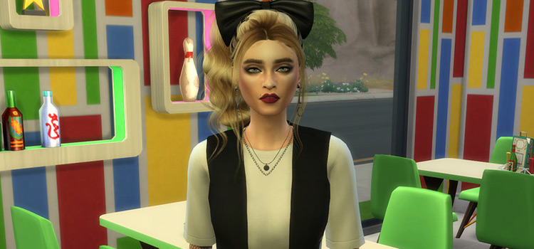 Madonna re-created in The Sims 4
