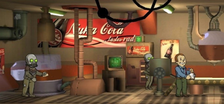 Nuka Cola Bottler Room in Fallout Shelter