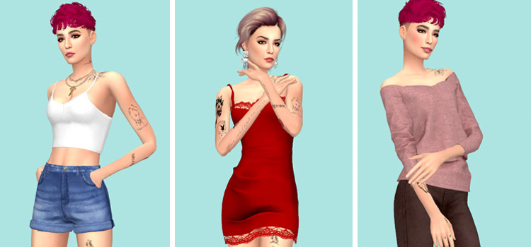 Halsey Cas Build in TS4