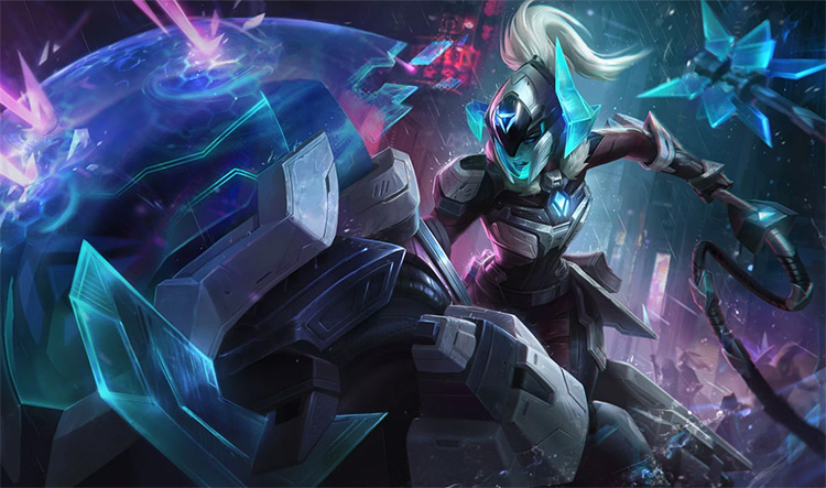 PROJECT: Sejuani Skin Splash Image from League of Legends