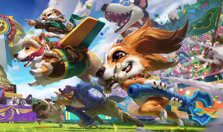 Fuzz Fizz Skin Splash Image from League of Legends