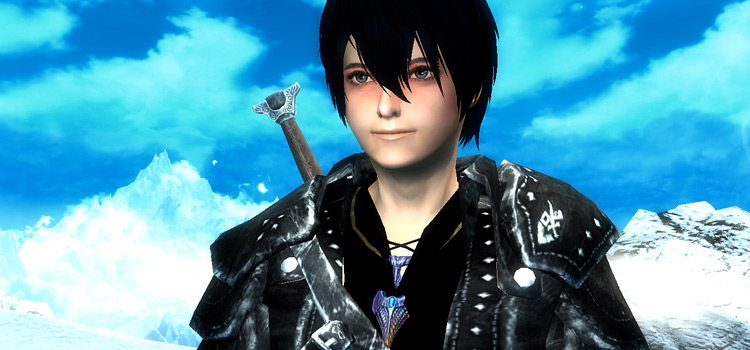 Kirito Preset (SAO) Mod for Skyrim