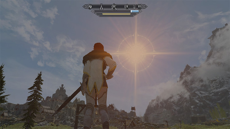 SAO Sun Replacer mod for Skyrim