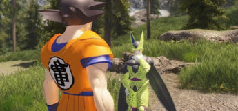 Goku and Cell Models in Skyrim (DBZ)