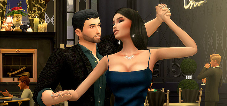 Romantic Dance Pose (TS4 Preview)