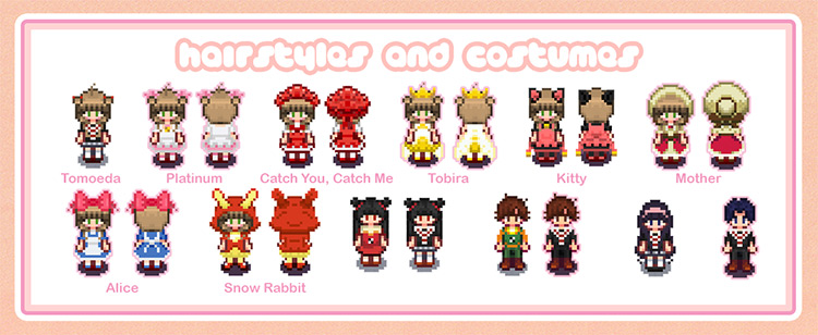 Cardcaptor Sakura Collection Mod for Stardew Valley