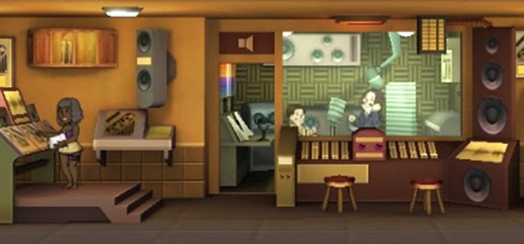 what does turning broadcast center in fallout shelter do