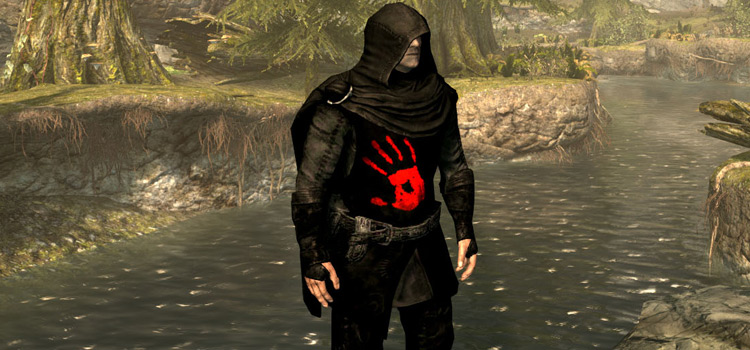 skyrim dark brotherhood armor