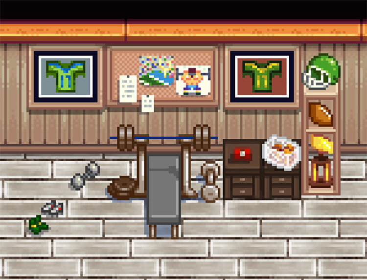 The Alex Things for Custom Furniture Stardew Valley mod
