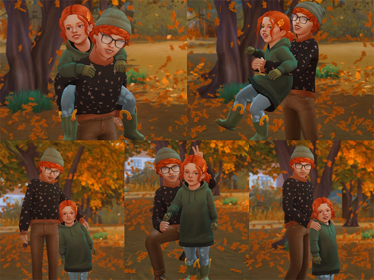 Best Siblings Pose Packs For The Sims 4  All Free    FandomSpot - 1