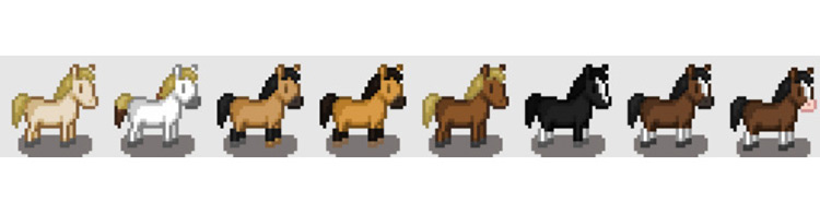 Real Life Horses Mod for Stardew Valley