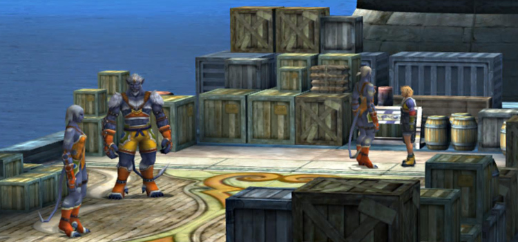 Irga Ronso Blitzball Location in Luca (FFX)