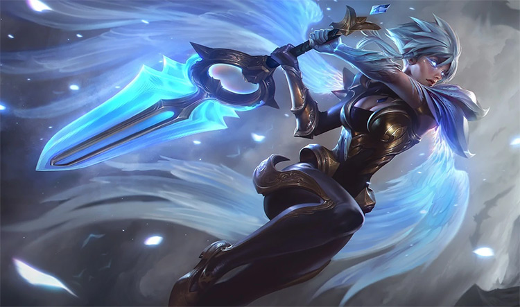 Dawnbringer Riven vs Dragonblade Riven Legendary vs Epic Skins