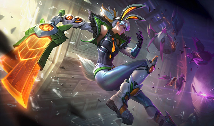 Dawnbringer Riven vs Dragonblade Riven Legendary vs Epic Skins