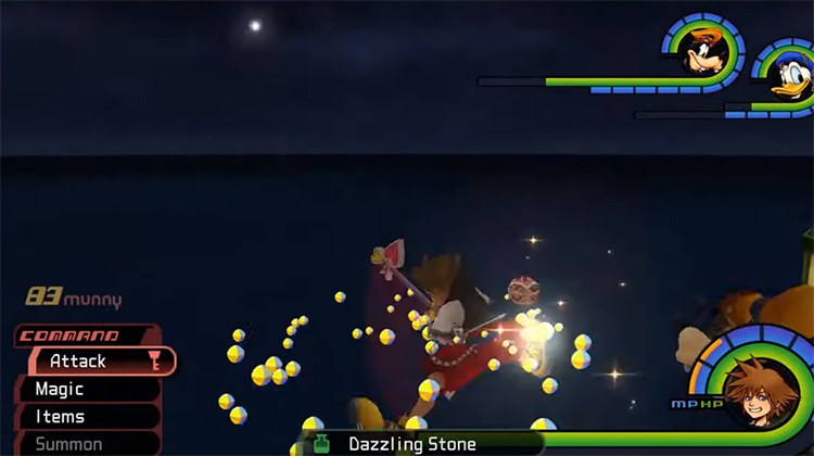 Getting a Dazzling Stone drop over the water in Neverland (KH 1.5 HD)