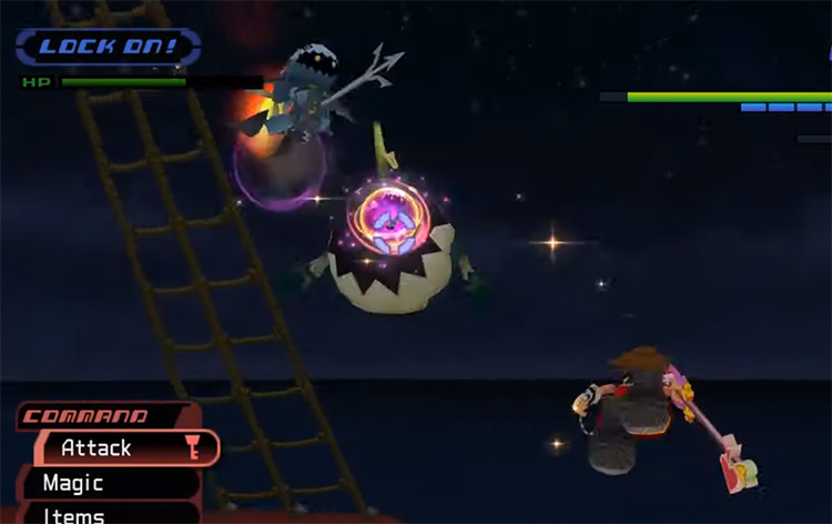 Missile Diver and Jet Balloon Heartless Screenshot (KH1.5 HD)