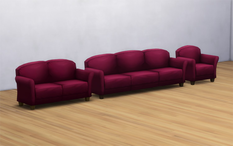 Never Get Up Sofa for The Sims 4