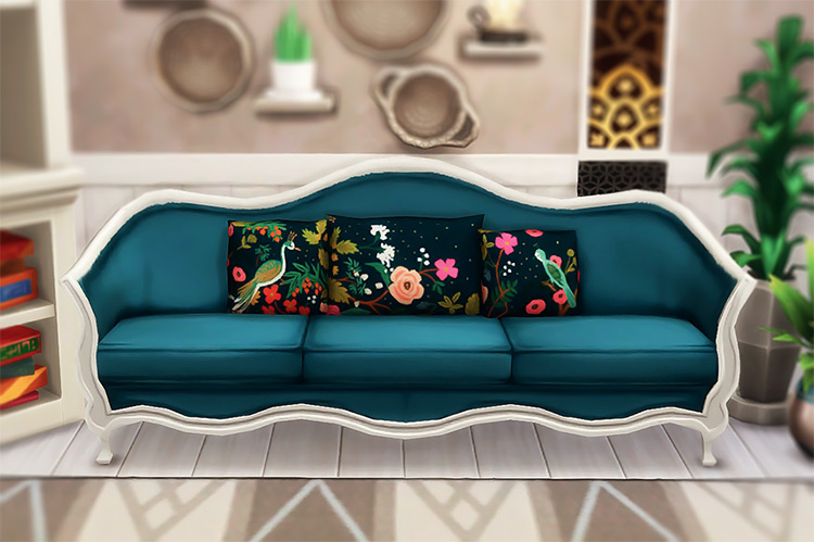 Comfultimate Sofa & Cozofa Loveseat Recolor (Maxis Match) for The Sims 4