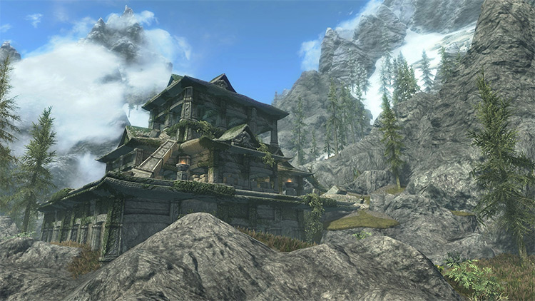 Akaviri Ruins of Savirien-Chorak Skyrim mod