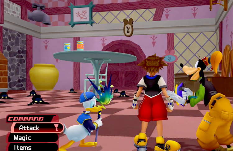 Multiple Shadows spawning in the Bizarre Room / KH 1.5 HD